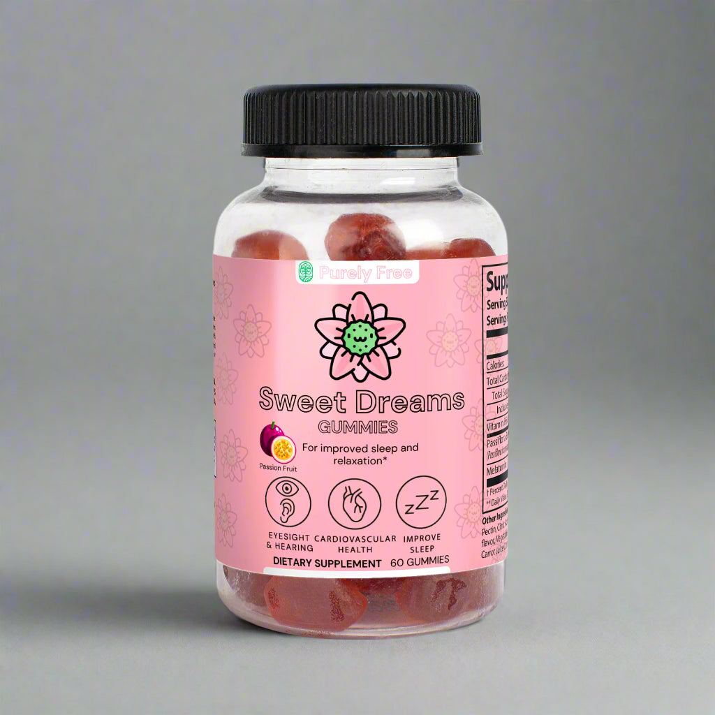 Sleep Well Gummies – Natural Melatonin Sleep Aid with Passiflora & B6